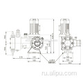 Scale Inhibitor Hydraulic Double Diaphragm Metering Pump